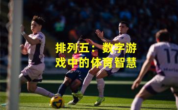 排列五:数字游戏中的体育智慧