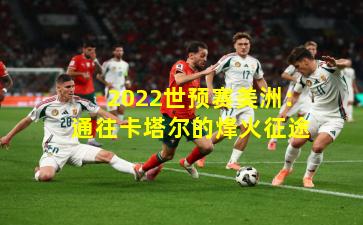 2022世预赛美洲：通往卡塔尔的烽火征途
